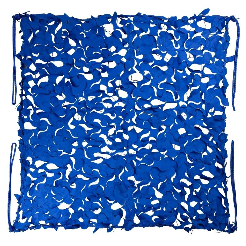 Filet de camouflage renforcé bleu