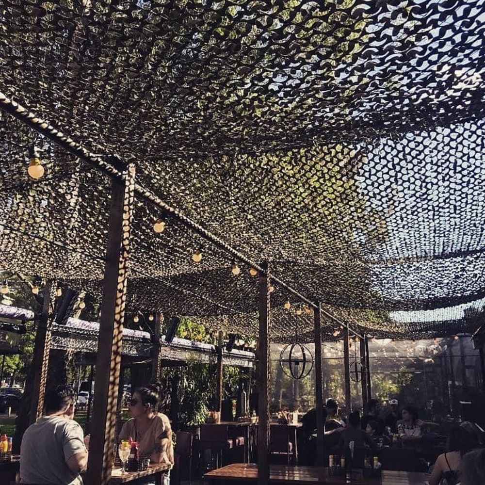 Filet de Camouflage Triangulaire - Noir Mon refuge Fraicheur