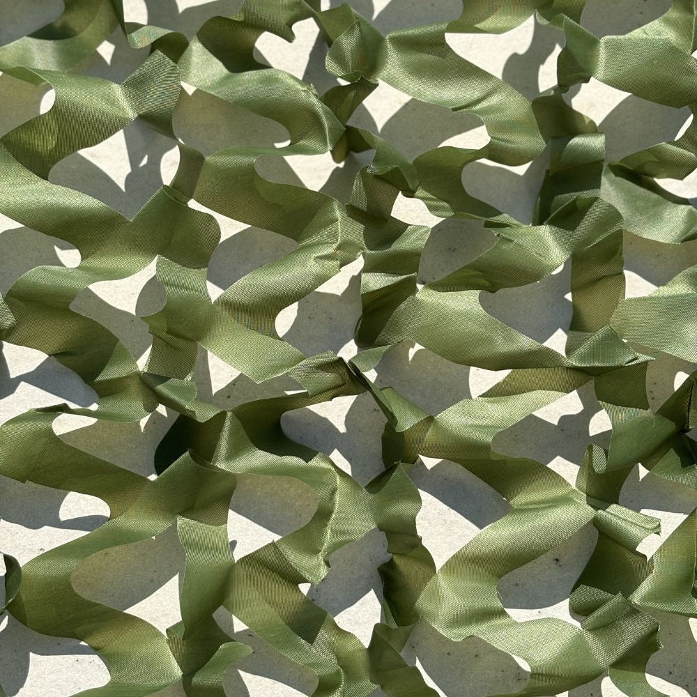 Filet de camouflage renforcé vert