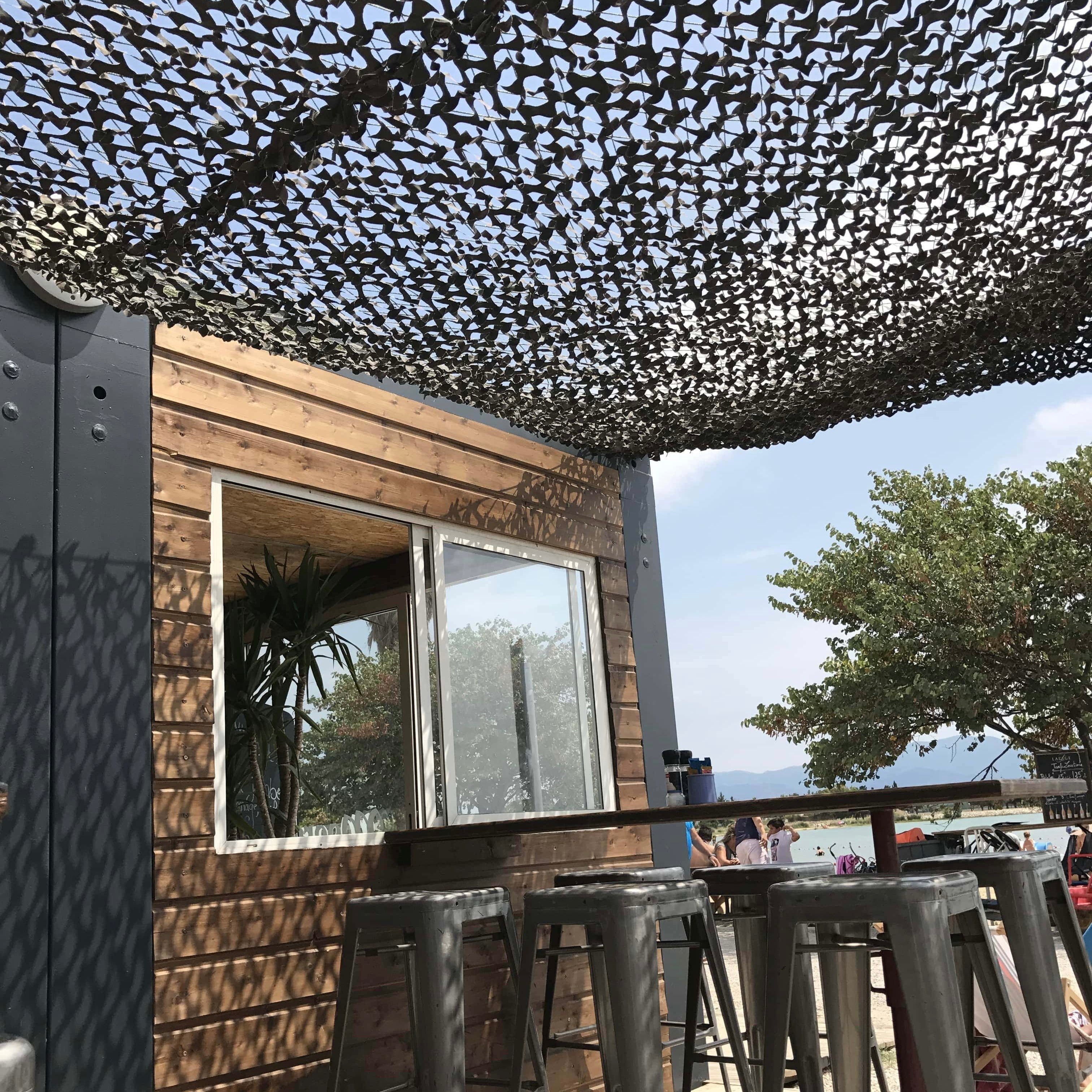 Filet de Camouflage Renforcé - Gris Mon refuge Fraicheur