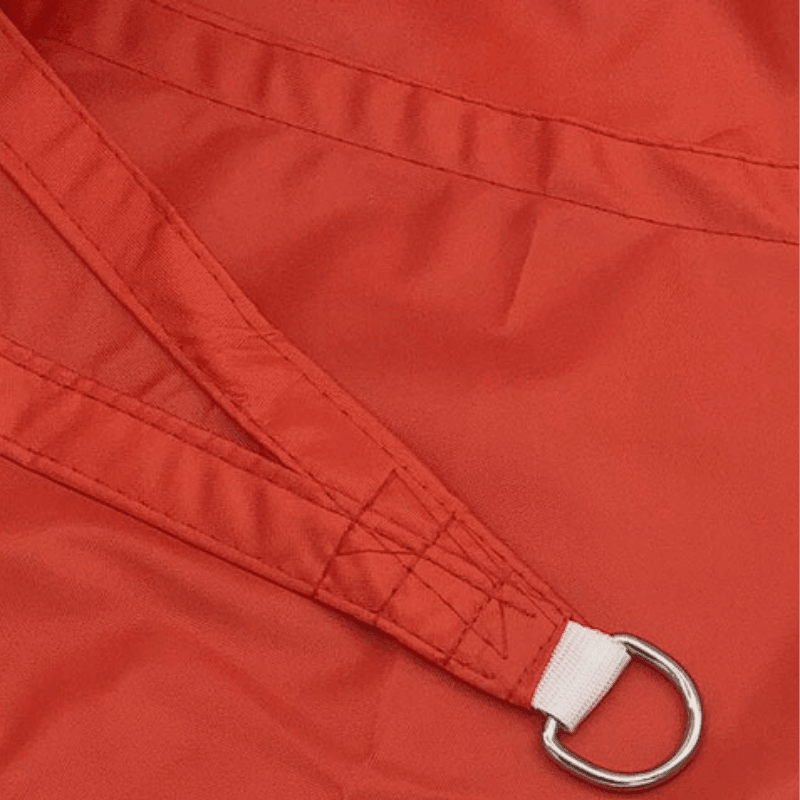 Toile d'ombrage Carré Rouge