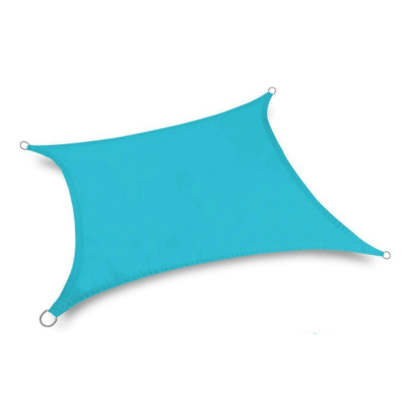 Toile d'ombrage Carré Turquoise