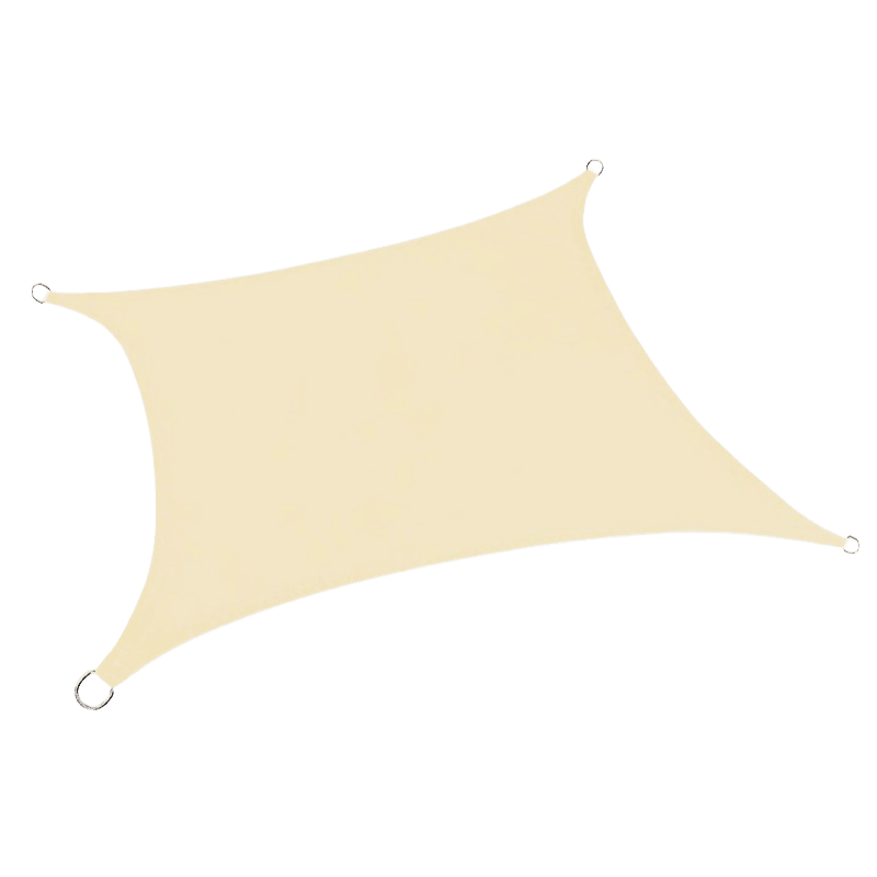 Toile d'ombrage Carré Beige