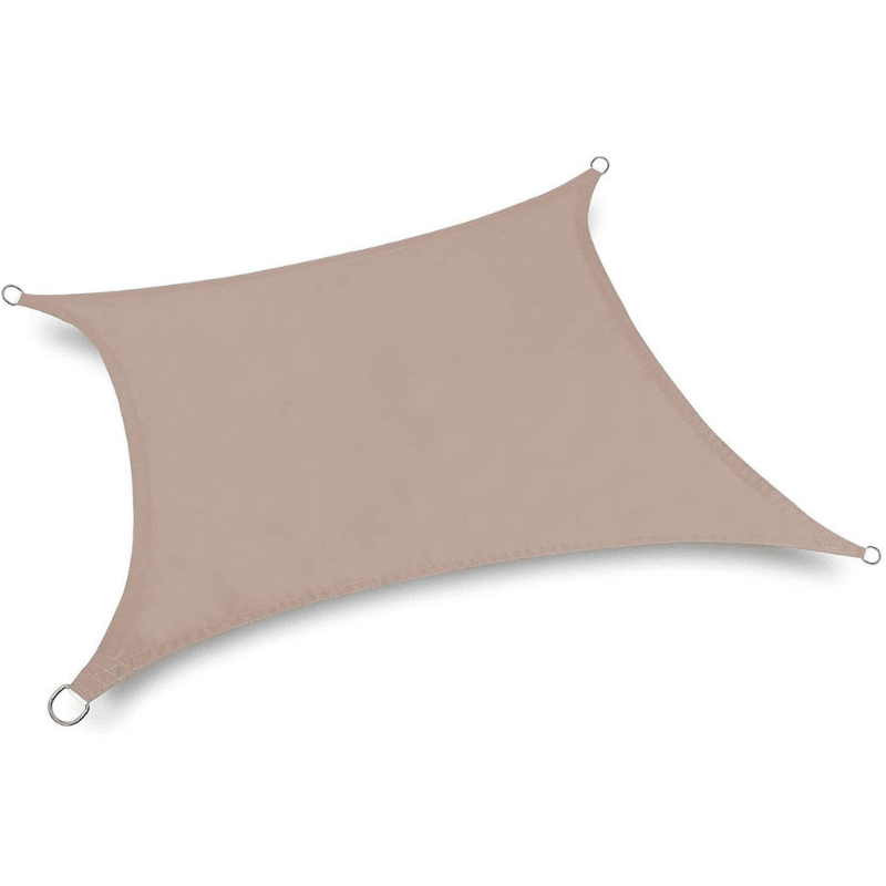 Toile d'ombrage Carré Taupe