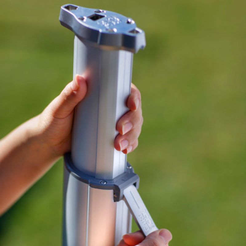 Mât télescopique en aluminium pour Filet de Camouflage