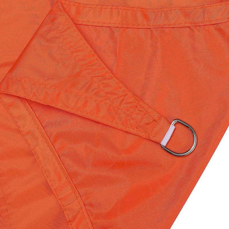 Toile d'ombrage Carré Orange Mon refuge Fraicheur