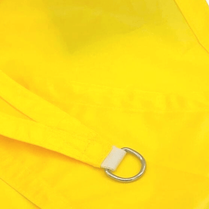 Toile d'ombrage Carré Jaune